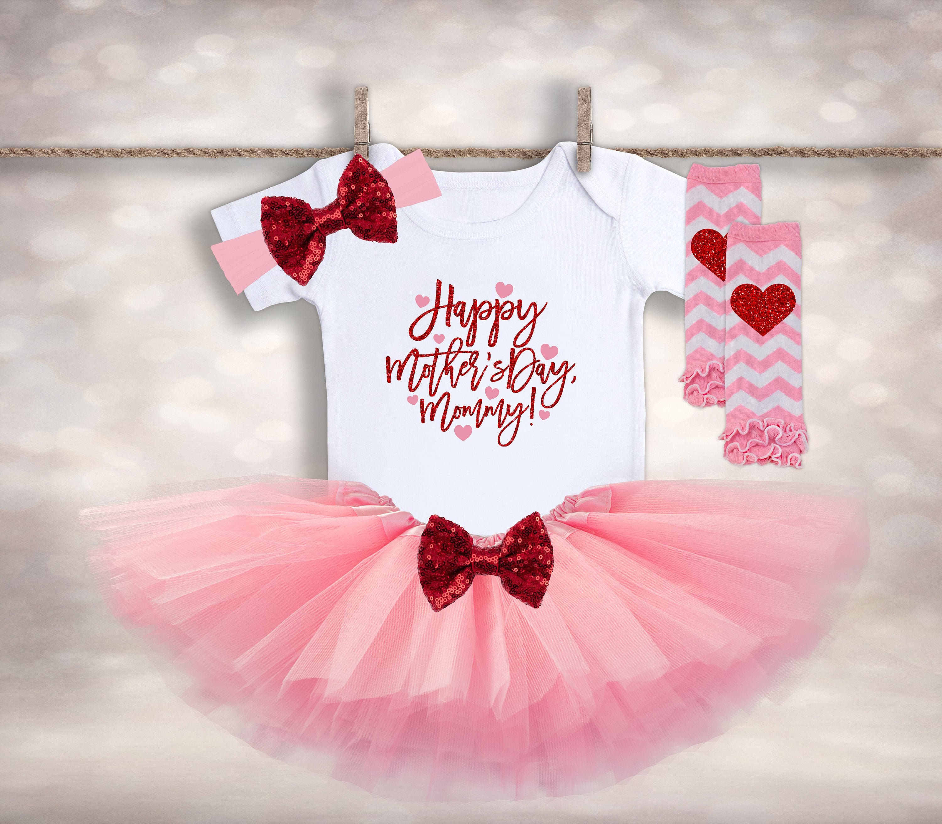 Mother's day outfit 2025 for baby girl