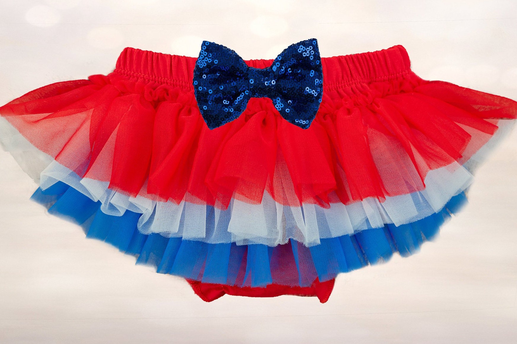 Ruffle Tutu Bloomers Tutu Headband Set 4th of July Tutu | Etsy