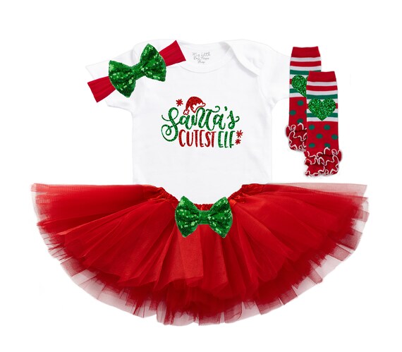 First christmas top outfit girl