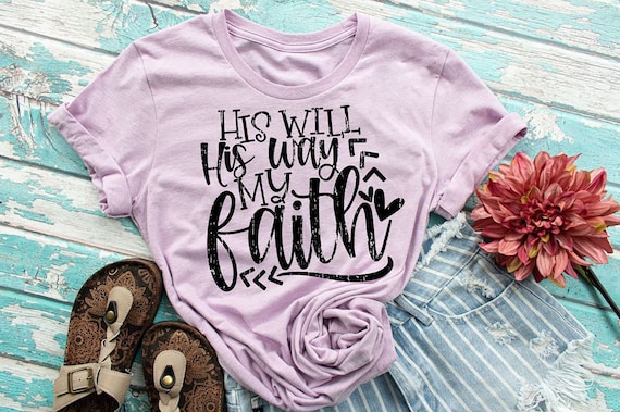 Women's Faith Shirt - Religious Shirt - Christian Shirt - Christian Mom Shirt - Mother's Day Gift - Inspirational Shirt - Grace Tee