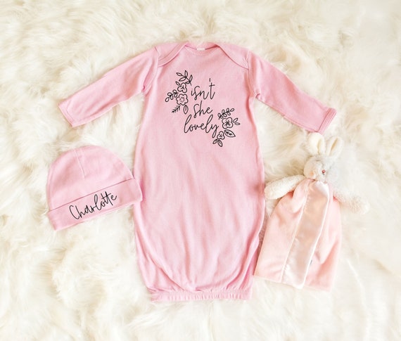 Baby girl cheap gown sleeper