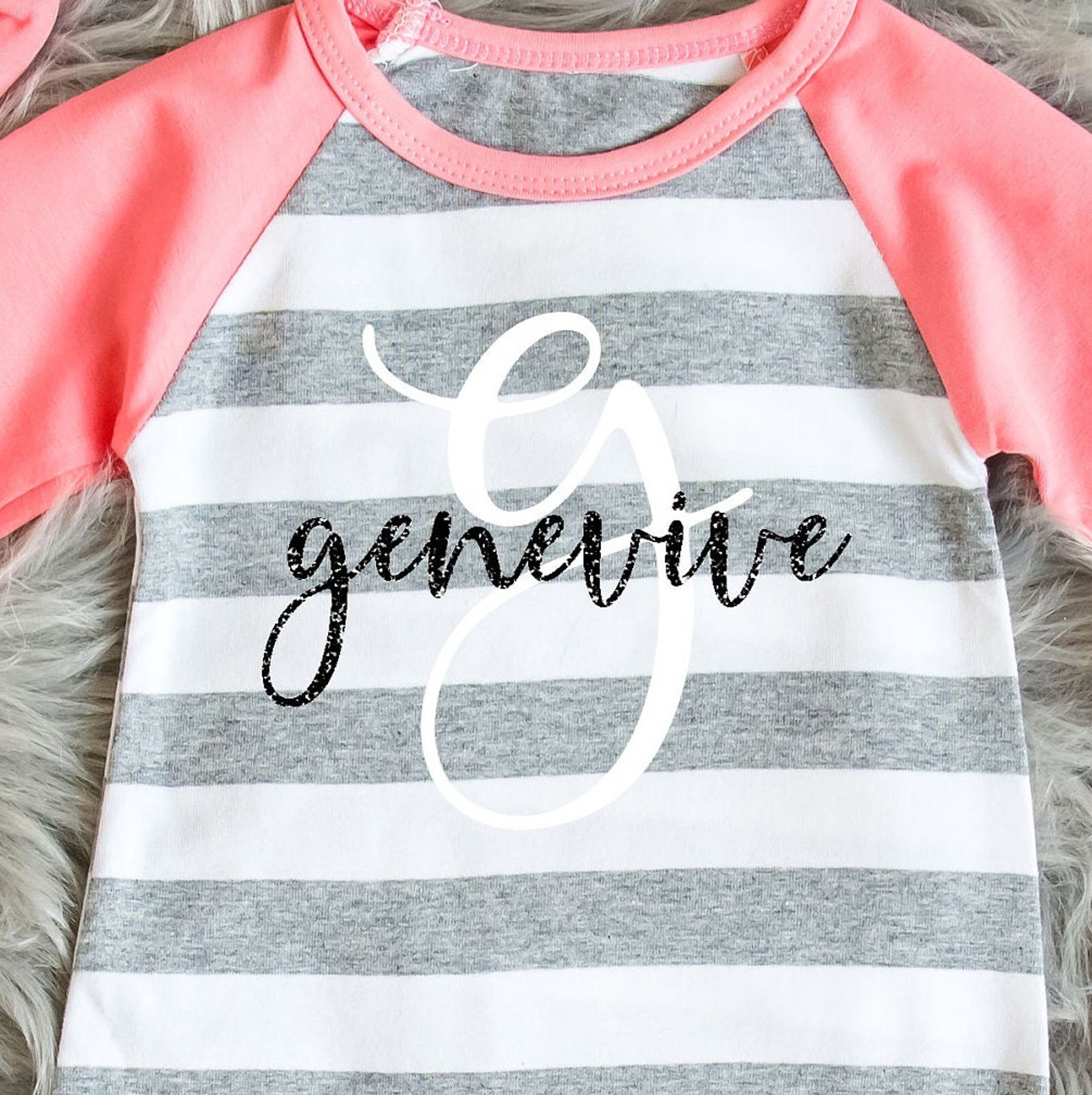 Ruffle Sleeve Baby Gown Baby Girl Layette Set Personalized Etsy