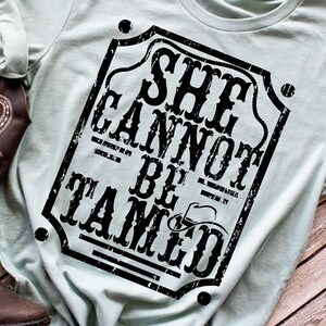 She Cannot Be Tamed | Neon Yellow