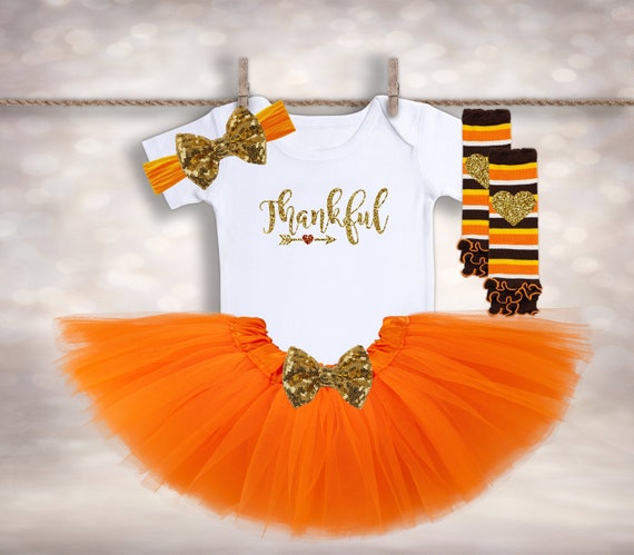 Thankful Tutu Outfit - My 1st Thanksgiving Tutu - 1st 