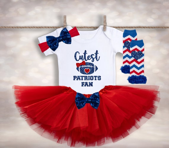 patriots onesie girl