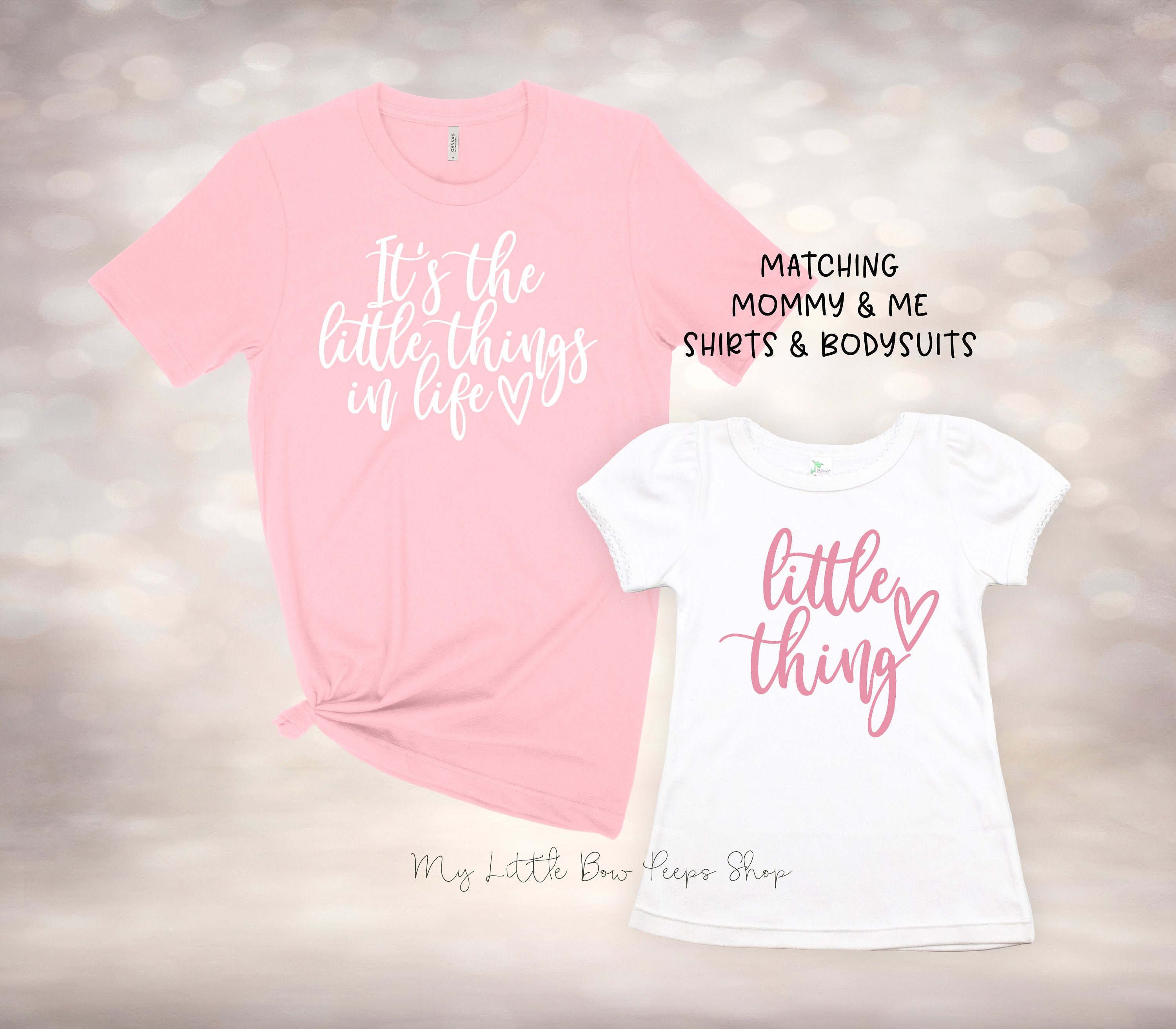 Mother Daughter Shirts -  Mommy and Me Matching Shirts - New Mom Gift - Baby Girls Shirt - Mother's Day Gift - Matching Family Shirts