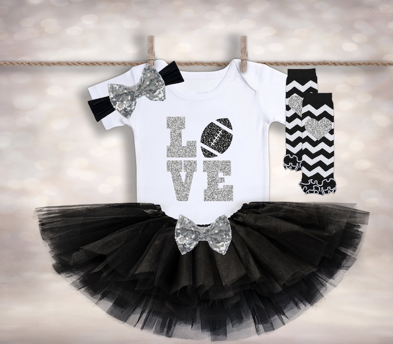 Cutest Raiders Fan Raiders Baby Outfit Tutus and Etsy