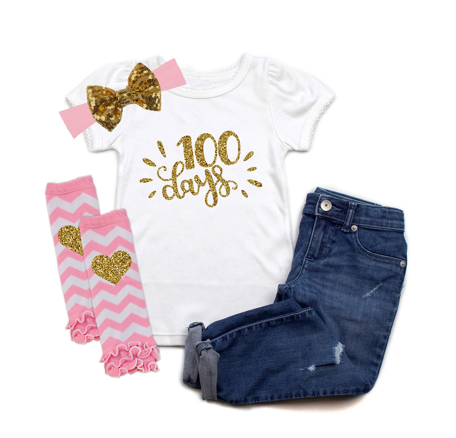 Girls 100th Day Shirt School Shirts for Girls 100 Days Etsy
