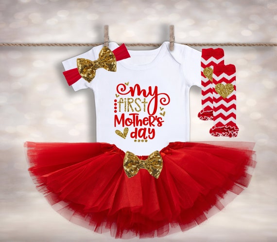 my 1st mother's day baby outfit