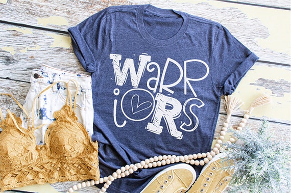 High School Football Shirt - Warriors Fan Shirt - McHenry Warriors Shirt - Mom Football Team - School Spirit Shirt - Warriors School Shirt