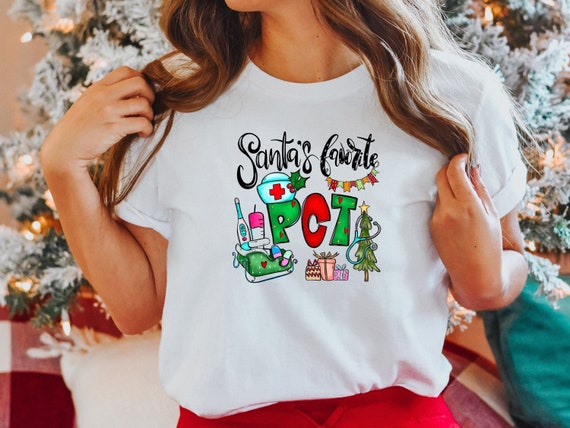Santas Favorite PCT Shirt Christmas Sweater Cute Holiday Tees