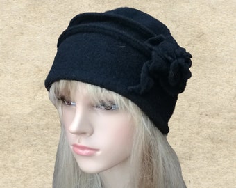 Felted Wool Beanie - Etsy
