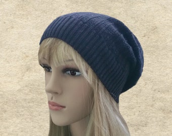 Buy Jocker Woolen Slouchy Beanie Cap For Men & Women ( BLACK) Online At