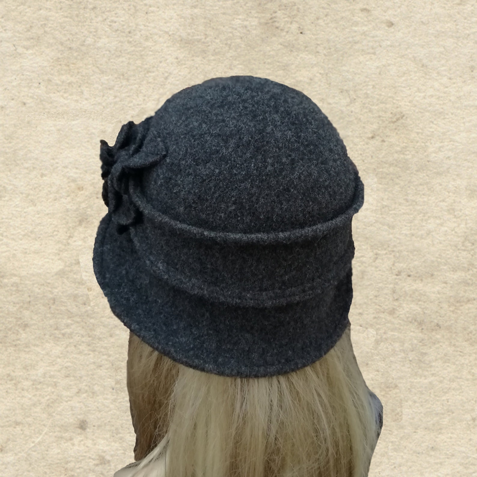 Women's Felted Hat Winter Hat Women Felted Wool Hat Etsy