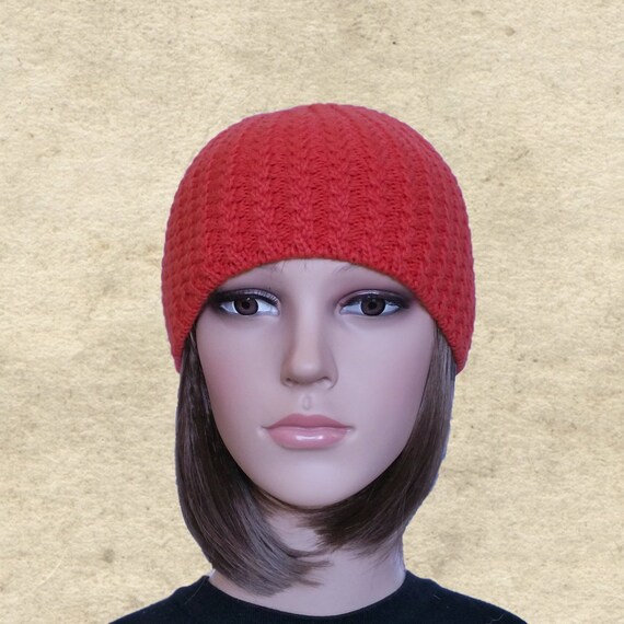 ladies knitted beanie hats