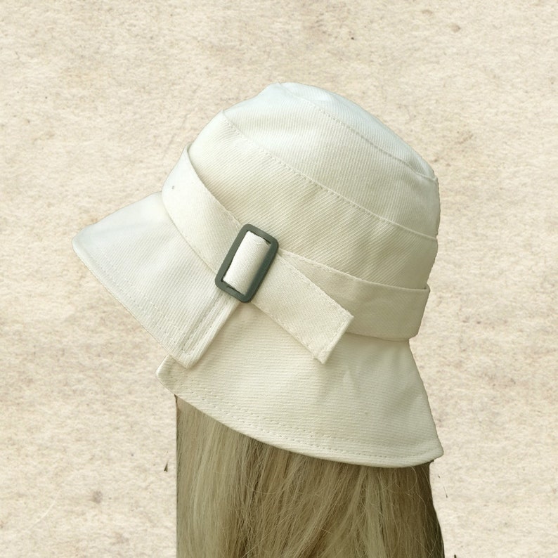 Cloche Summer Sun Hat: Brimmed Women's Fashion Hat image 2