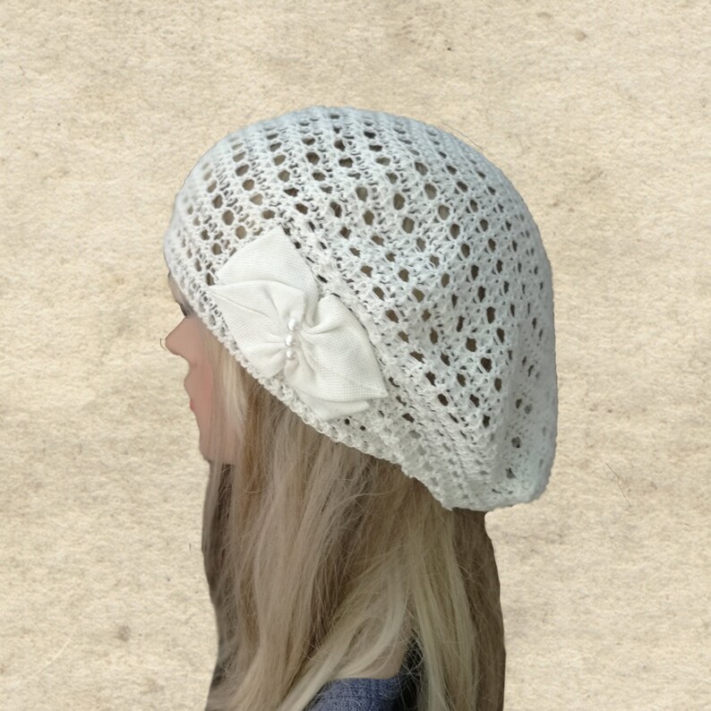 Summer Cotton Beret Womens Summer Beret Beret for Summer Etsy