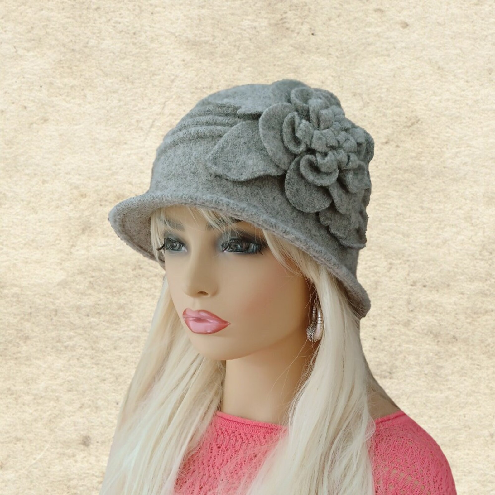 Winter Felted Hat Womens Felt Hat Felted Wool Hat Felted Etsy