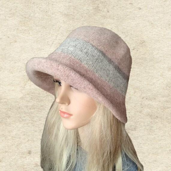 Cappelli in feltro da donna cappello di lana feltro cappello | Etsy Italia