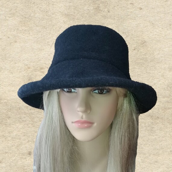 black wool hat womens