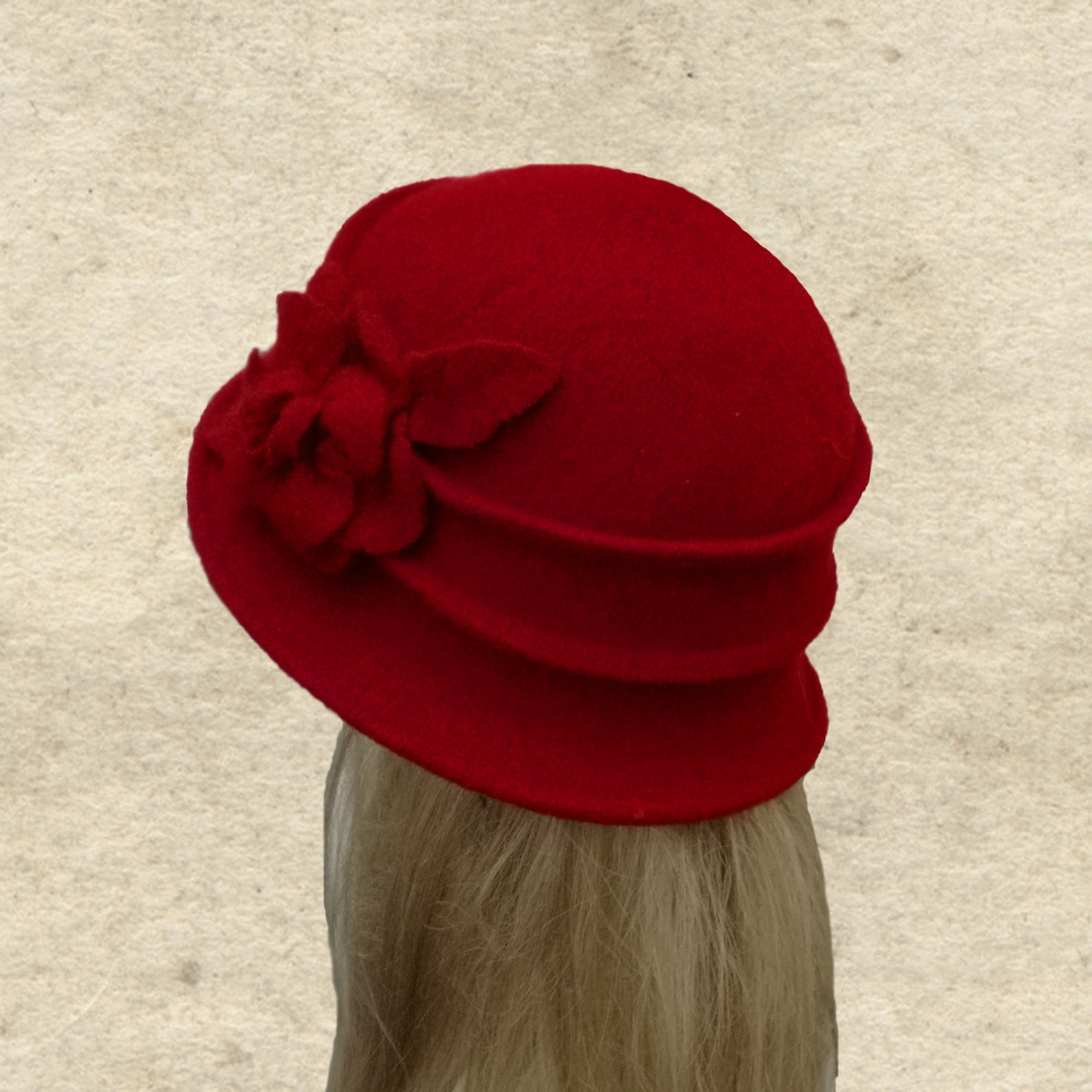 Women's Felted Hat Winter Hat Women Felted Wool Hat Etsy