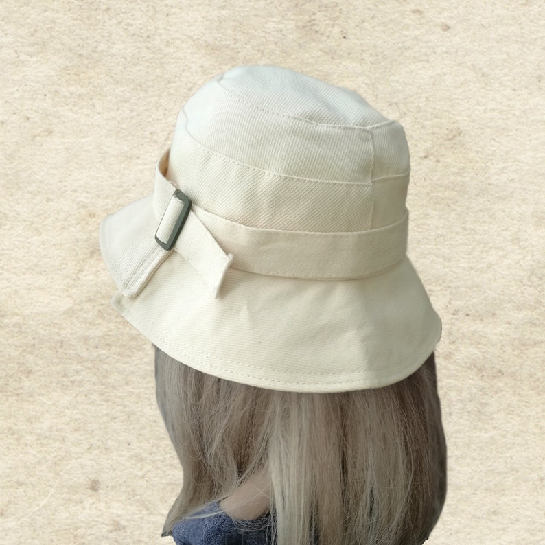 Cloche Summer Sun Hat: Brimmed Women's Fashion Hat image 4