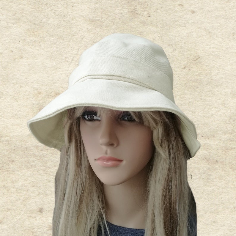 Cloche Summer Sun Hat: Brimmed Women's Fashion Hat image 3