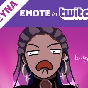 Valorant Emote voor Twitch - Reyna Cringe