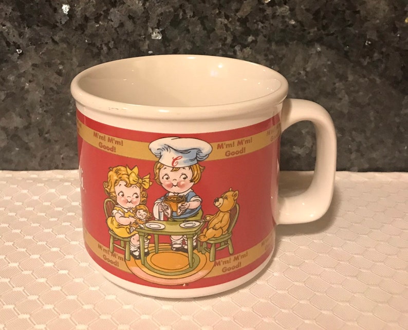 campbell soup mugs 1998