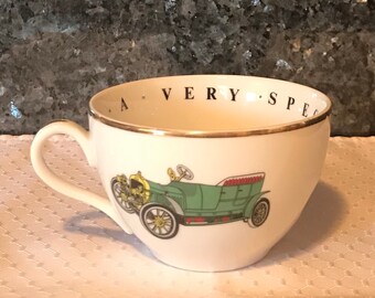 Princess House Vintage Automotive Porcelain Mug