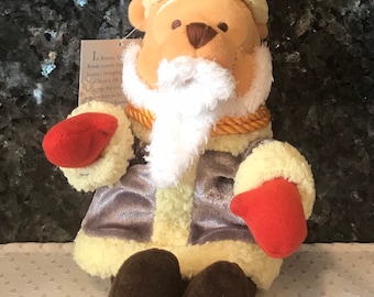 Winnie The Pooh "Grandfather Frost" Mini Bean Bag Plush