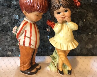Vintage Moppets Boy and Girl by Fran Mar