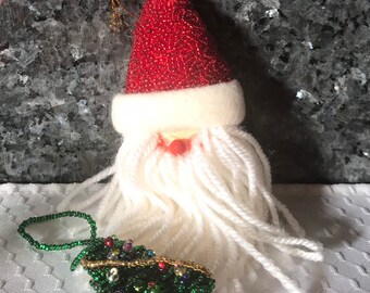 Santa Claus and Christmas Tree Ornaments