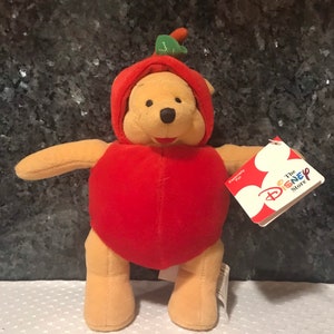 Winnie The Pooh &quot;Apple Pooh&quot; Mini Bean Bag Plush