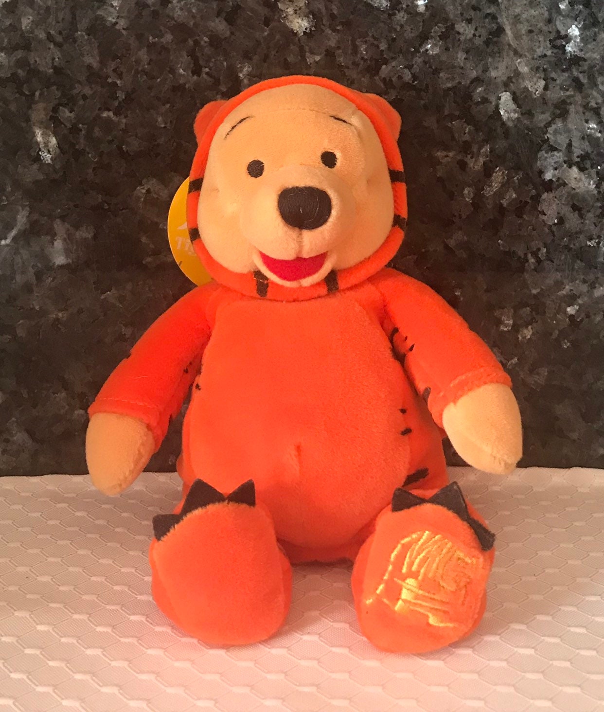 Winnie The Pooh Chinese Tiger Zodiac Mini Bean Bag Plush