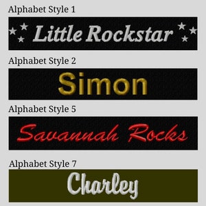 Guitar Strap Personalised EMBROIDERED for Bass/Electric/Acoustic gift for Graduation, musician, Dad, friend, band, teacher Guitar Gift, Xmas image 6