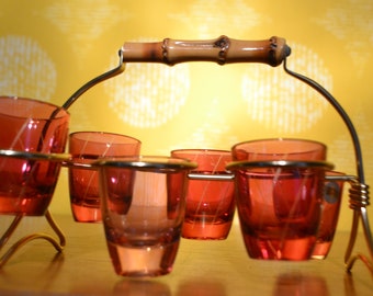 Vintage Gläser Set    50er Jahre