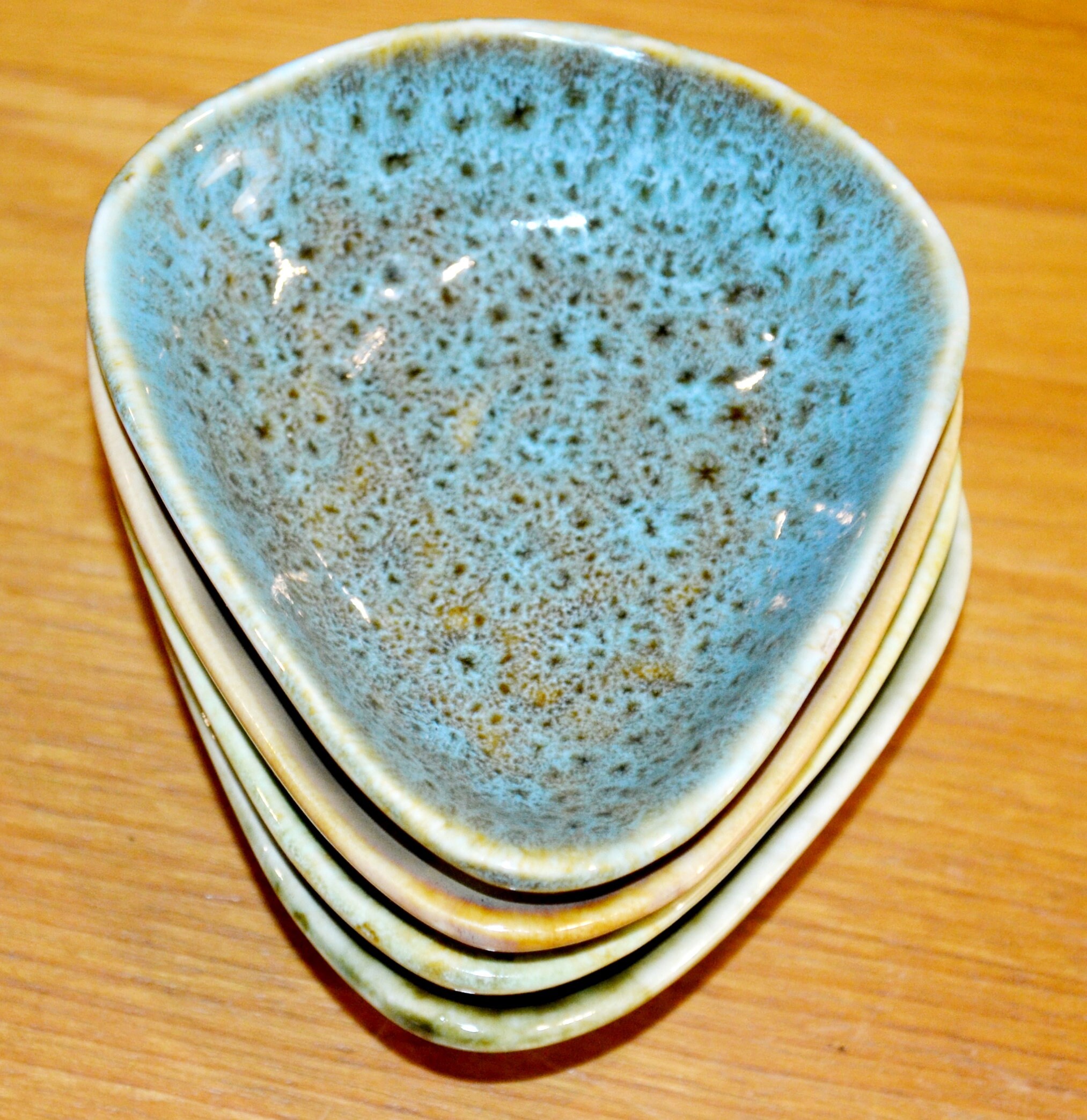 Set Vintage De Dessous De Plat Et Dessous De Verre En Liège Vert, Années 1960