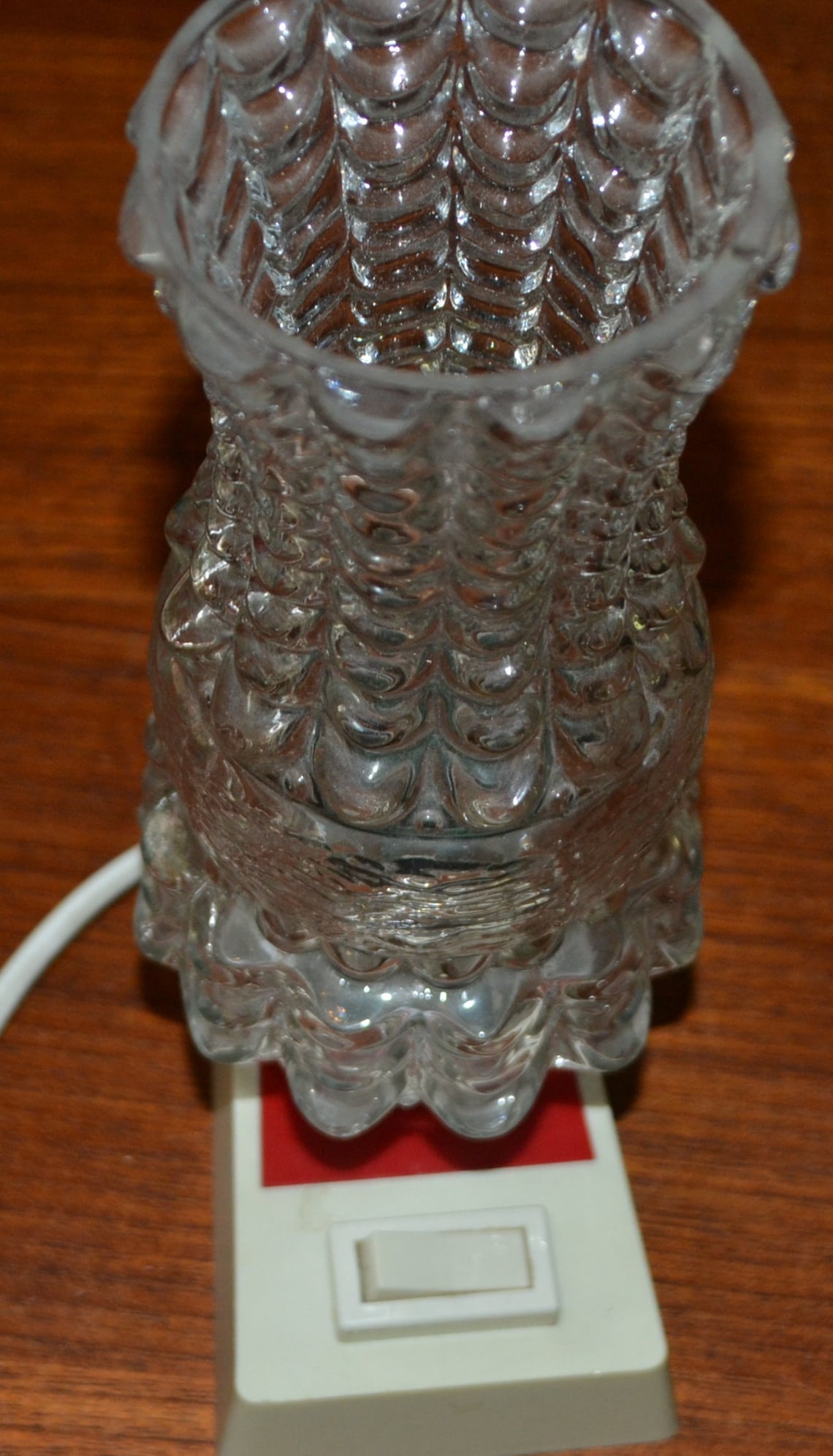 Vintage Tisch  Lampe 70er Jahre Seventies  Retro  Lamb   Rockabilly  Mid Century, foto 4 di 5