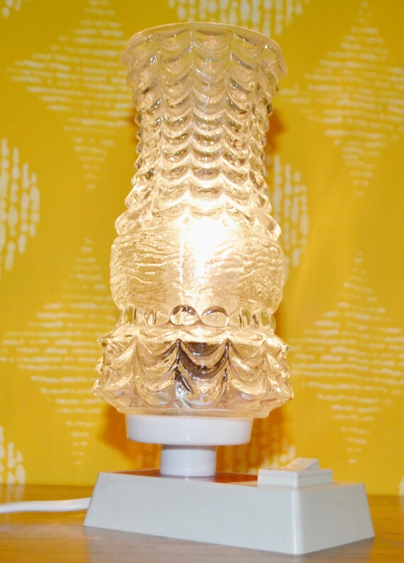Vintage Tisch Lampe 70er Jahre Seventies Retro Lamb Rockabilly Mid Century