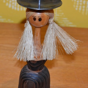 Vintage figure / candlestick decoration 60s 70s Mid Century Retro Space Age Shabby Chic country style