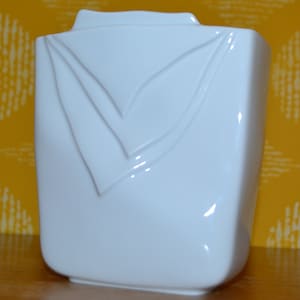 Vintage ceramic vase by Hutschenreuther 70s OP Art Space Age WGK WGP Retro Mid Century country house style Shabby Chic