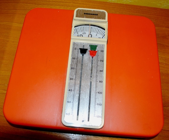 Ancienne Balance Pese personne Design Vntage Soehnle 0/120 Kg Carré