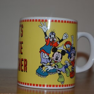 Vintage Mug Disney Goofy Mickey Mouse IMA collector&#39;s item
