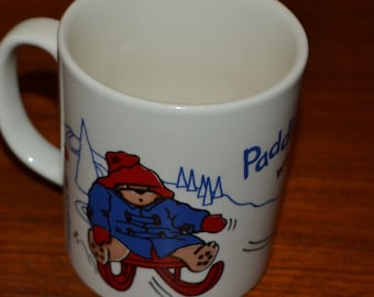 Kiln Craft Mug 70s Paddington Bear WINTER