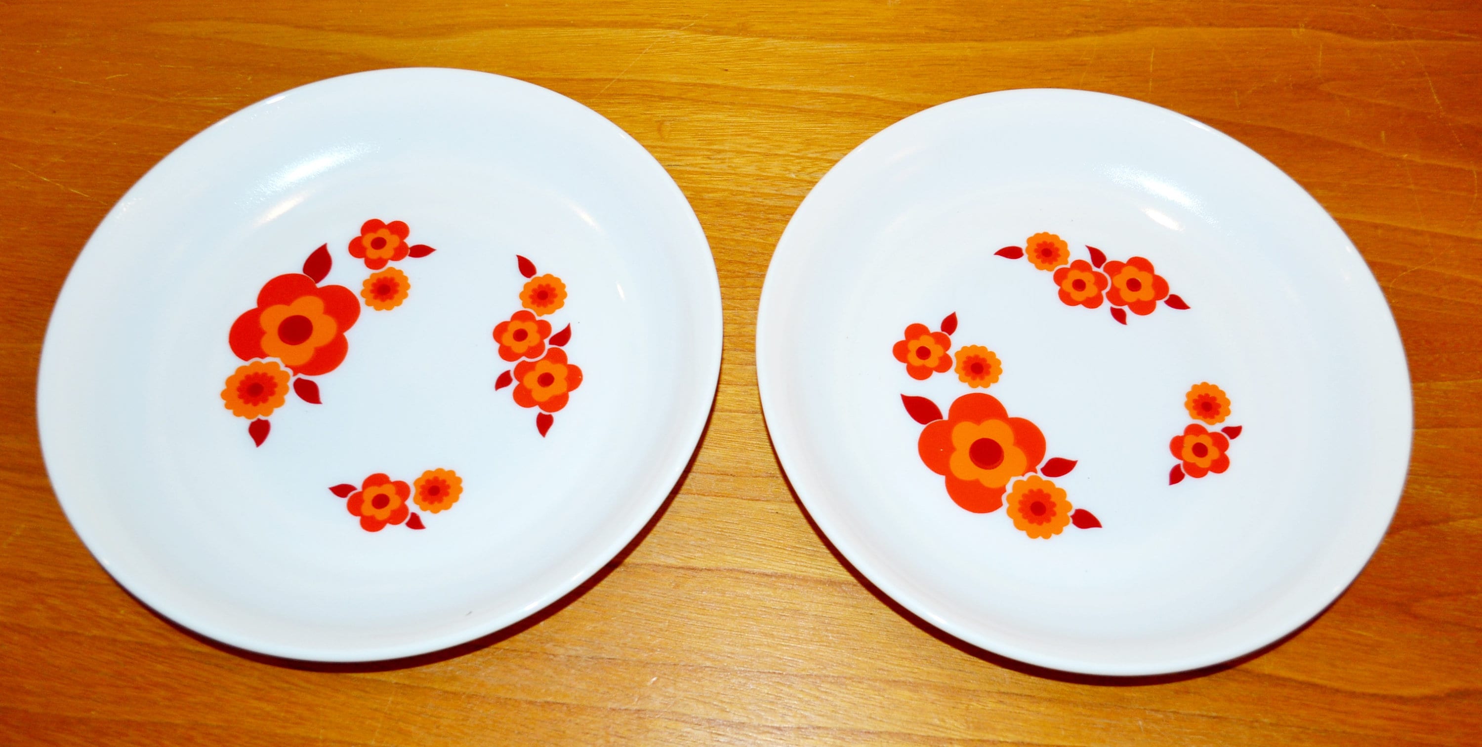 Lot De 6 Assiettes Plates Arcopal Lotus – Verre – État D'Occasion (Usure Superficielle)