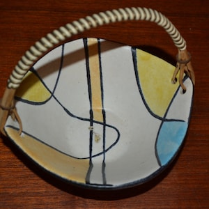 Vintage serving bowl 50s Rockabilly Retro Mid Century Rockabella Shabby Chic country style