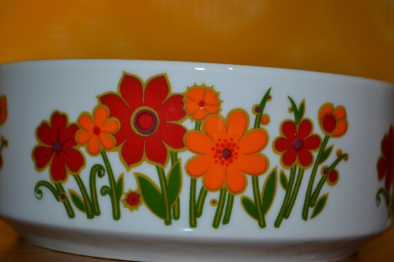 Vintage Tea Bag Coasters 70s by Winterling Ceramic Porcelan Retro Mid Century