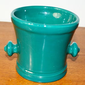 Vintage Blumenübertopf Grün  70er Jahre Seventies Retro  Mid Century   Plant Pot  WGK  Fat Lava  Shabby Chic Landhausstil