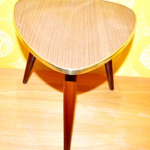 Vintage flower stool 50s flower stool Rockabilly design retro mid century fifties rockabilly shabby chic country house style
